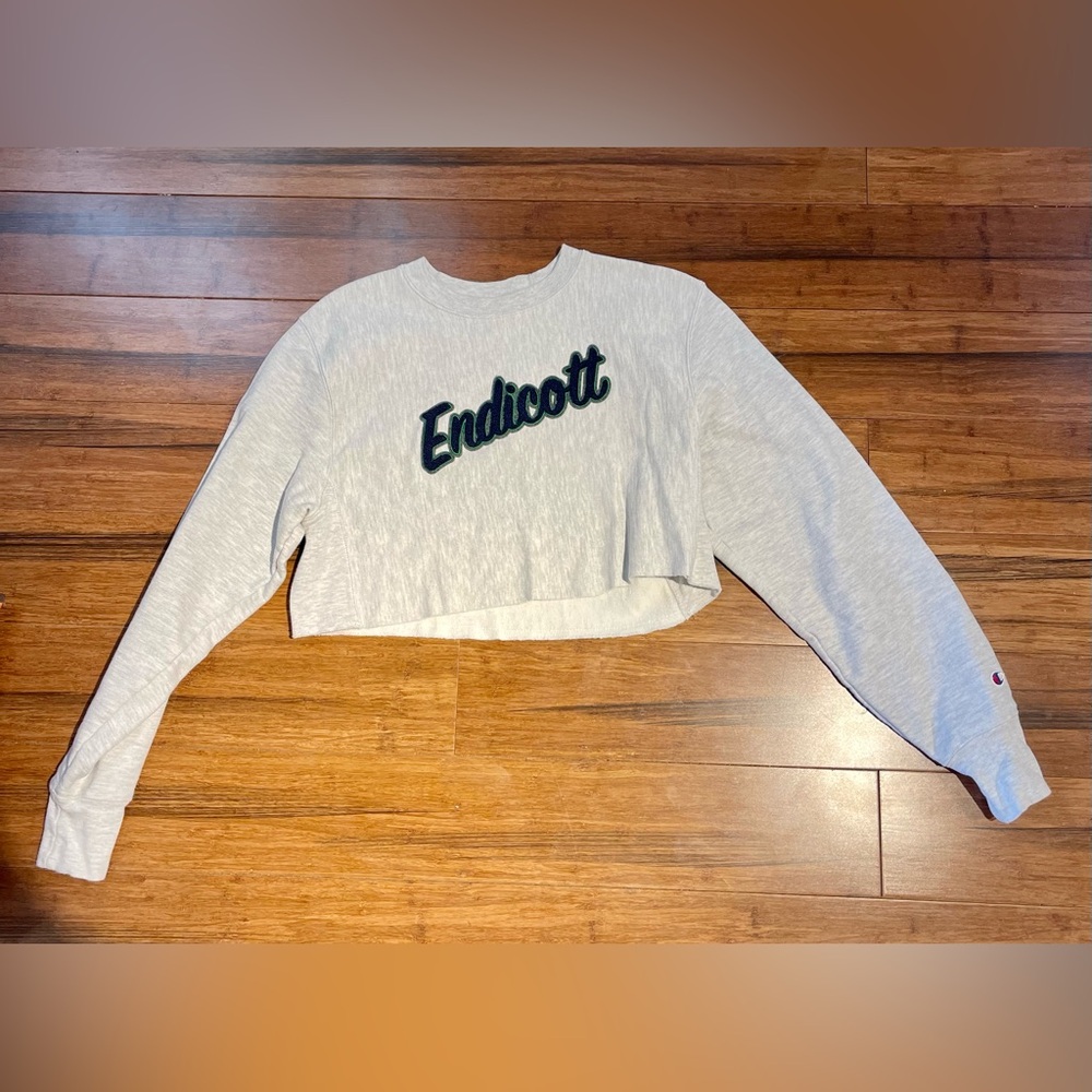 Endicott College Cropped Sweatshirt